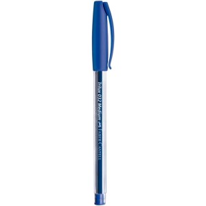 Caneta Esferográfica 1.0mm Trilux 032 Azul Faber Castell