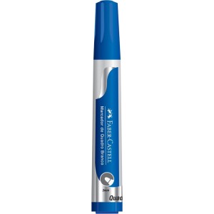 Pincel Marcador para Quadro Branco Azul Faber Castell