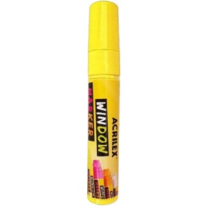 Pincel Marcador Window Marker - Amarelo Acrilex