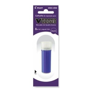Refil para Pincel Marcador de Quadro Branco V-Board Master Violeta Pilot