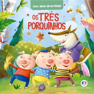 Livro com Abas Divertidas - Os Três Porquinhos Ciranda Cultural