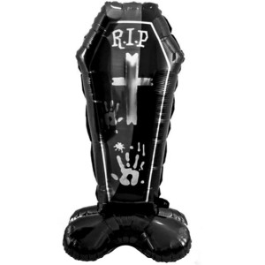 Balão de Halloween - Caixão RIP 148cm x 72cm HLW9060/3 Yoss