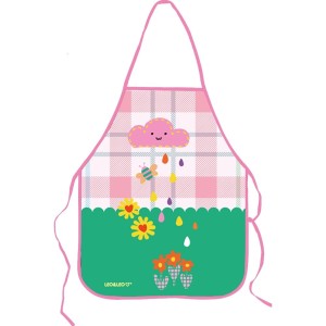 Avental Escolar Infantil - Jardim Leo e Leo