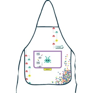 Avental Escolar Infantil - Game Leo e Leo