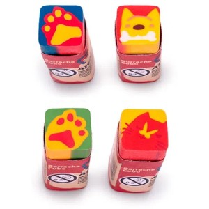 Borracha Escolar Cubo Pets Leo e Leo