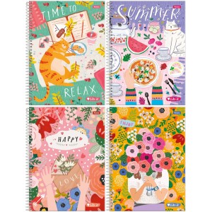 Caderno 1 Matéria Like It 80 Folhas Foroni