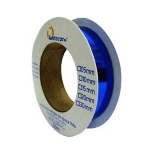 Fita Metalóide 15mm - Azul Royal c/50 Metros Lantecor