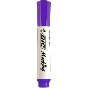 Pincel Marcador para Quadro Branco Marking Roxo Bic