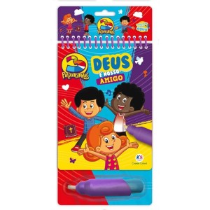 Livro Colorindo com Água - 3 Palavrinhas Ciranda Cultural