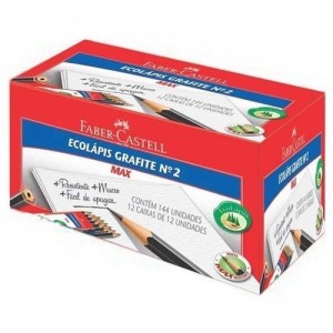 Lápis Preto N2 1205 Max c/144 Faber Castell