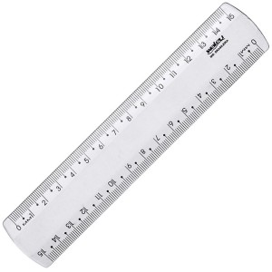 Régua 15cm Cristal New Line Maxcril