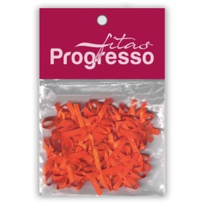 Laço de Cetim 4mm - Laranja c/50 Progresso