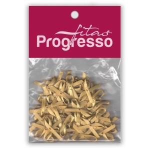 Laço de Cetim 4mm - Ouro c/50 Progresso