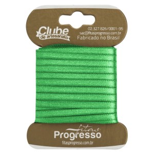 Fita de Cetim n.0 0232 - Verde Menta Progresso
