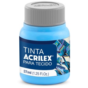 Tinta para Tecido 37ml - Azul Mar 535 Acrilex