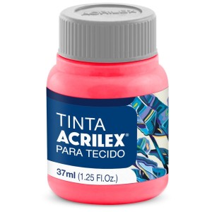 Tinta para Tecido 37ml - Rosa 537 Acrilex