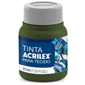 Tinta para Tecido 37ml - Verde Oliva 545 Acrilex