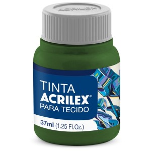 Tinta para Tecido 37ml - Verde Pinheiro 546 Acrilex