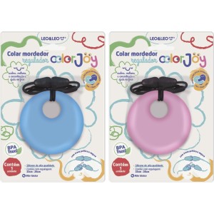 Colar Mordedor Regulador Color Joy Leo e Leo