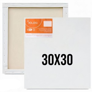 Tela para Pintura 30x30cm Souza