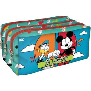 Estojo Triplo - Mickey Mouse Disney 5114 DAC