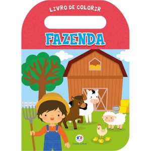 Livro de Colorir com Alça - Fazenda Ciranda Cultural