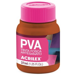 Tinta PVA Fosca 37ml - Castanho Claro 815 Acrilex