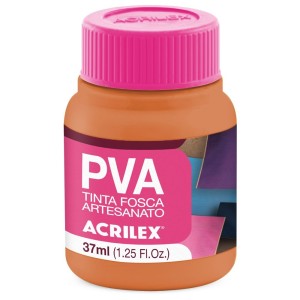 Tinta PVA Fosca 37ml - Salmão 518 Acrilex