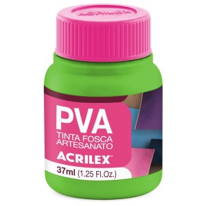 Tinta PVA Fosca 37ml - Verde Folha 510 Acrilex