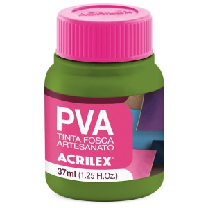 Tinta PVA Fosca 37ml - Verde Pistache 570 Acrilex