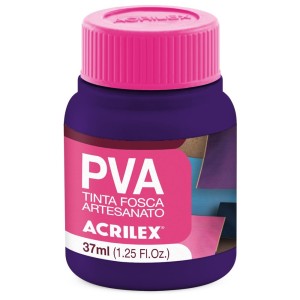 Tinta PVA Fosca 37ml - Violeta 516 Acrilex
