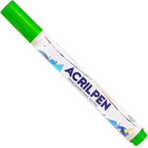 Caneta para Tecido Acrilpen - Verde Folha Acrilex
