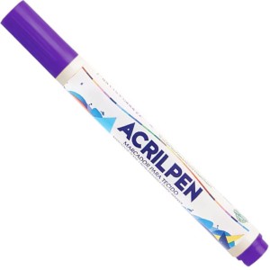 Caneta para Tecido Acrilpen - Violeta Acrilex