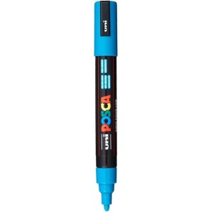 Caneta Posca PC-5M - Azul Claro Uniball