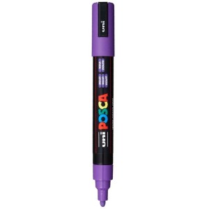 Caneta Posca PC-5M - Violeta Uniball