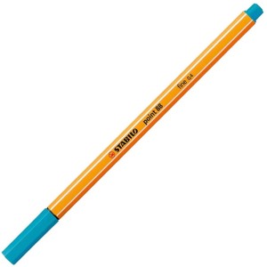Caneta Stabilo 0.4mm Point 88/031 Azul Neon