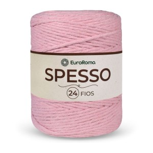 Barbante Spesso 24 Fios 510 - Rosa Bebê 1kg EuroRoma