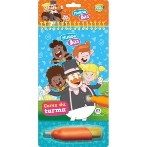 Livro Colorindo com Água - Mundo Bita - Cores da Turma Ciranda Cultural