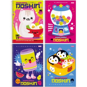 Caderno 1 Matéria Doshin 80 Folhas Foroni