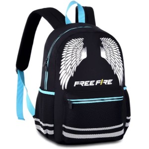 Mochila Free Fire Preta FR24647 Clio Style