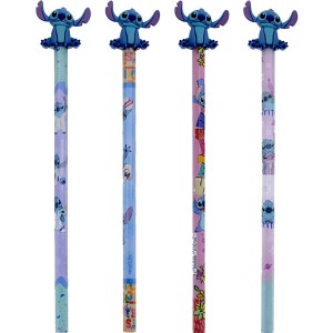 Lápis Preto N2 Stitch com Ponteira 3D HB Molin