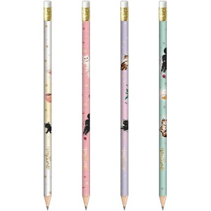 Lápis Preto N2 Purrfect Cats HB Tilibra