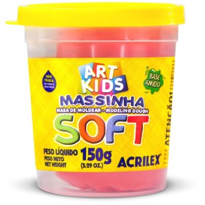 Massa de Modelar 150g - Vermelho Acrilex
