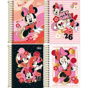 Agenda 2026 Minnie Mouse 176 Folhas Tilibra