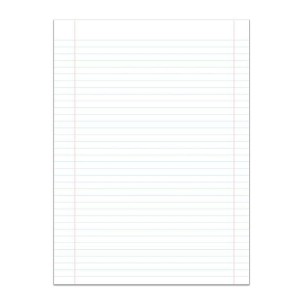 Papel Almaço com Pauta c/10 Folhas