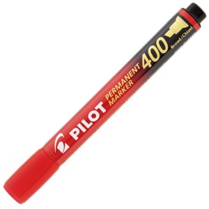 Pincel Marcador Permanente SCA-400 Vermelho Pilot