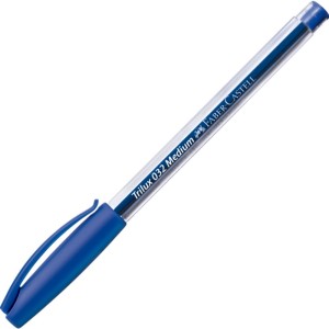 Caneta Esferográfica 1.0mm Trilux 032 Azul Faber Castell