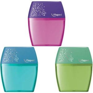 Apontador Duplo com Depósito Shaker Maped