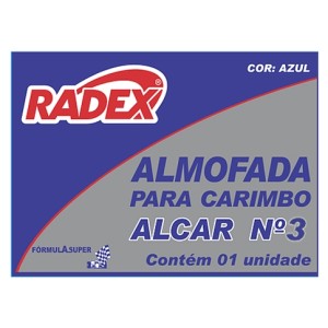 Almofada para Carimbo N.3 - Azul Radex