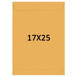 Envelope 17cm x 25cm - Kraft Ouro Scrity
